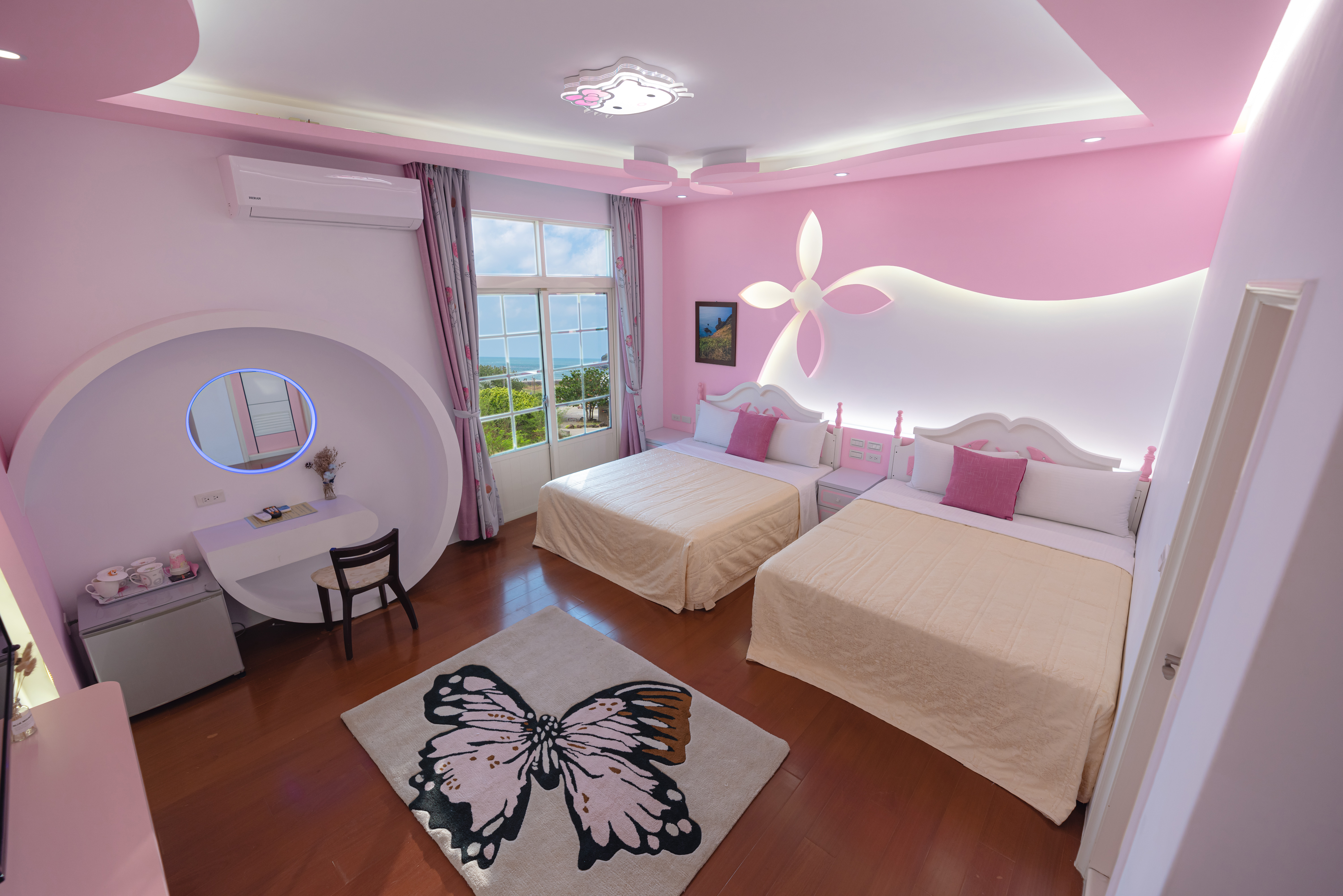 澎湖旅遊-七美海景四人房